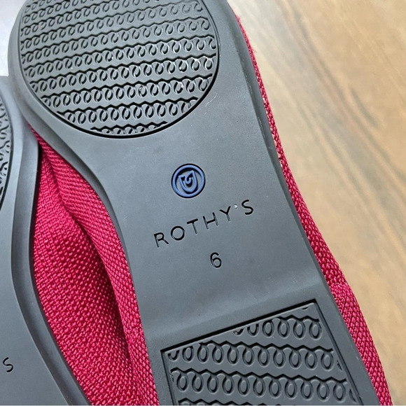 Rothy’s “The Flat” Scooter Red size 6 - Picture 9 of 11